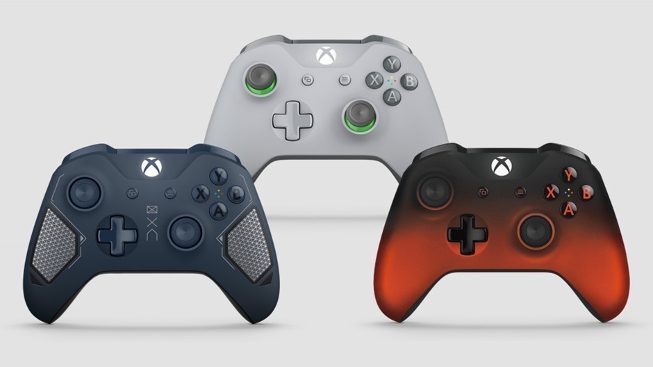 Xbox One推出三款新手柄，设计新颖抓人眼球